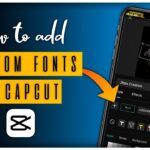How to Add-Import Custom Font in Capcut - Capcut App pe Fonts Kaise Add Kare - Capcut Tutorial