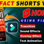 How to Edit Fact Shorts Video in Filmora - Filmora 12 Video Editing - Best Video Editing Software