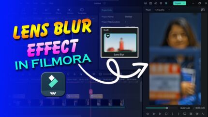 Lens Blur Effect in Filmora - Viral Lens Blur & Shake Effect